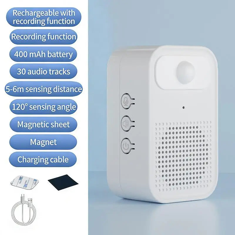 Infrared Motion Sensor Doorbell – Voice Prompter Welcome Alert