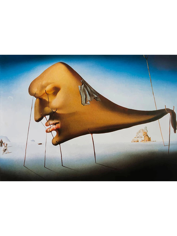 Salvador Dali Surrealism Masterpiece Posters Canvas Painting Abstract Aesthetic Wall Art For Corridor Office Room Home Decor Peaceful Pleasures Health and Wellness