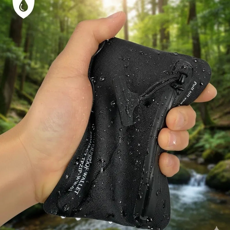 Waterproof TPU Wallet Card Holder | Outdoor Adventure Key Case Waterproof Sports Wallet Peaceful Pleasures Health and Wellness