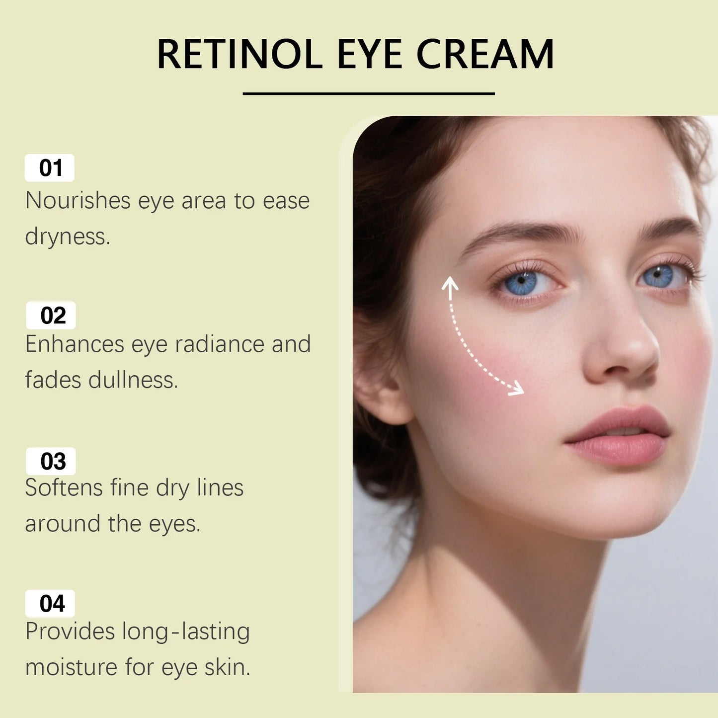 Retinol Eye Care Set – Firming Cream & Serum for Dark Circles