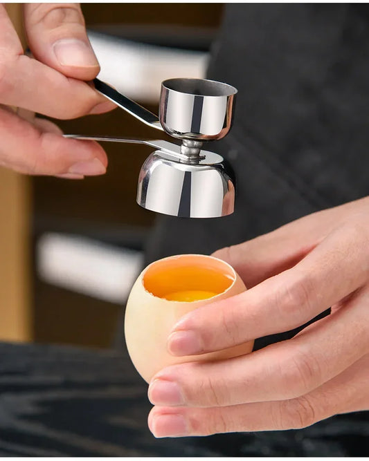 304 Stainless Steel Double-Head Egg Shell Opener Scissors Egg Shell Opener Oasis Select