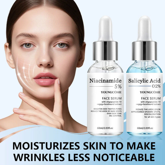 YOUNGCOME Salicylic Acid 5% Niacinamide Ceramide Face Serum Set Face Serum Set Oasis Select