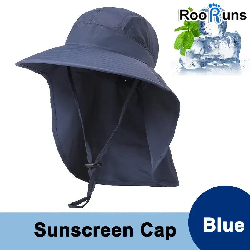 UV Wide Brim Sun Hat – Unisex Fishing & Outdoor Summer Hat