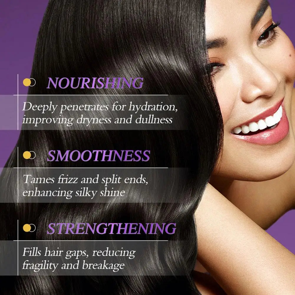 Keratin Hair Mask 20pcs – Smooth, Shiny & Frizz-Free Hair