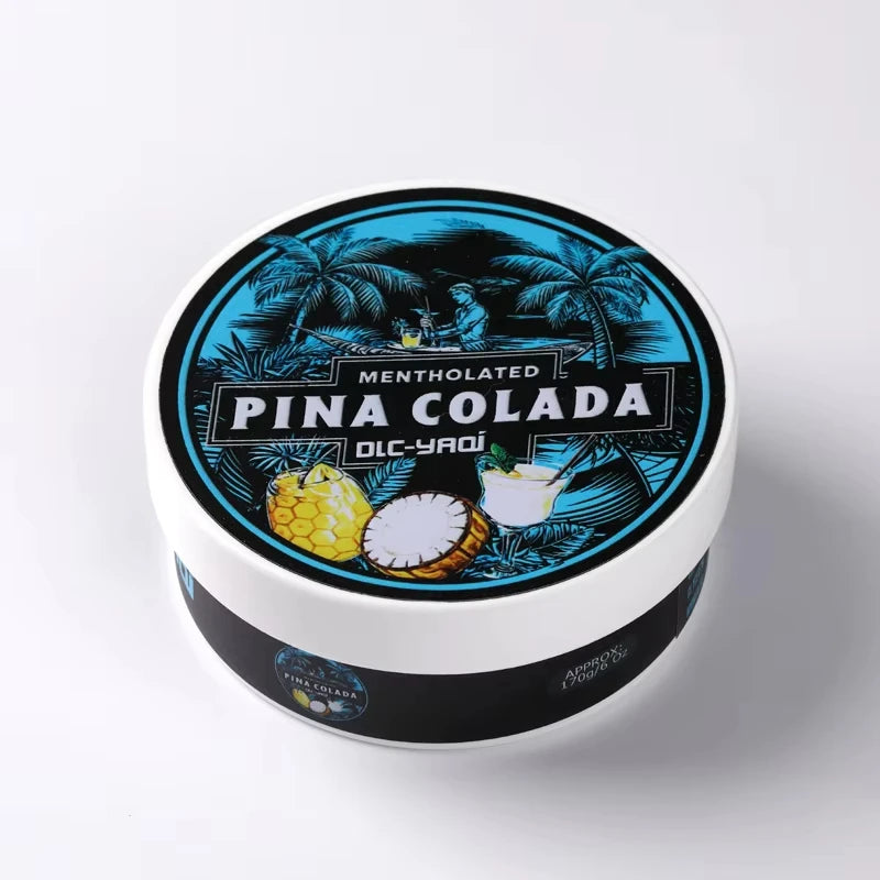 2026 New Arrival YAQI PINA COLADA Atisan 170g Shaving Soap for Men Comfortable Shaving Peaceful Pleasures Health and Wellness