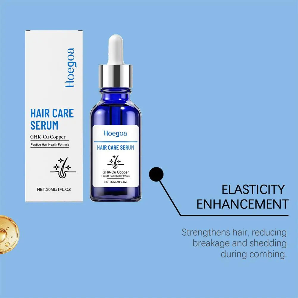 Copper Peptide Hair Serum Ghk-Cu Peptide for Hair Growth Scalp Moisturizer Advanced Regrowth Treatment Root Strengthen Hair Oil Peaceful Pleasures Health and Wellness