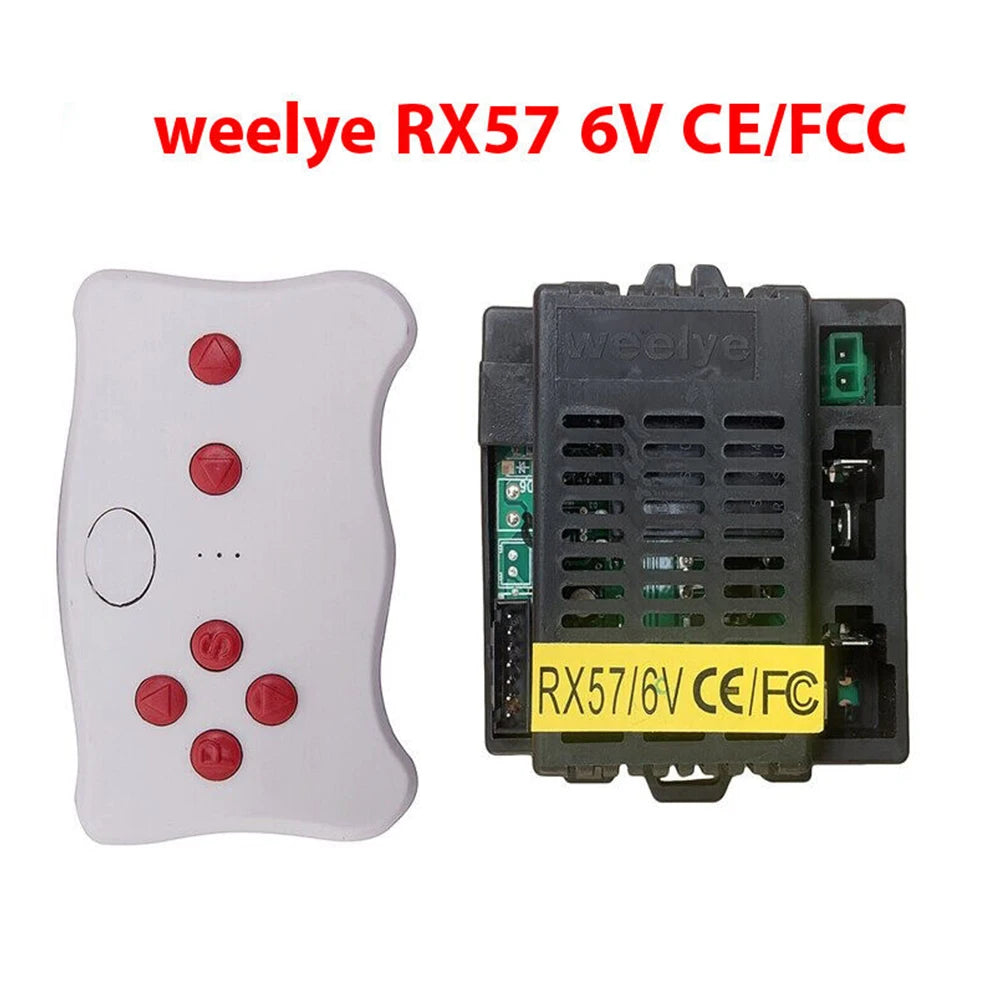 Weelye RX57 6V 12V Receiver CE FCC Kids Electric Car Transmitter Home