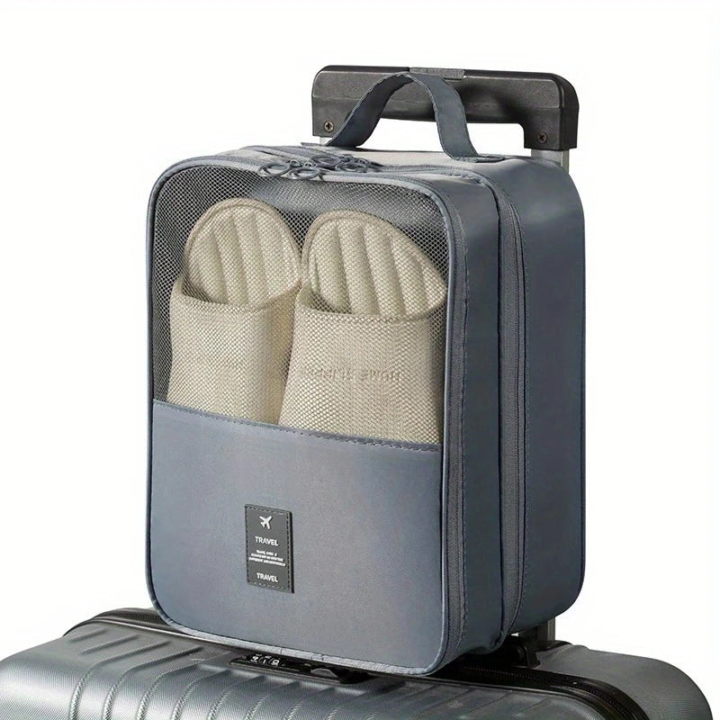 Travel Shoe Bags – Holds 3 Pairs | Portable Shoe Organizer