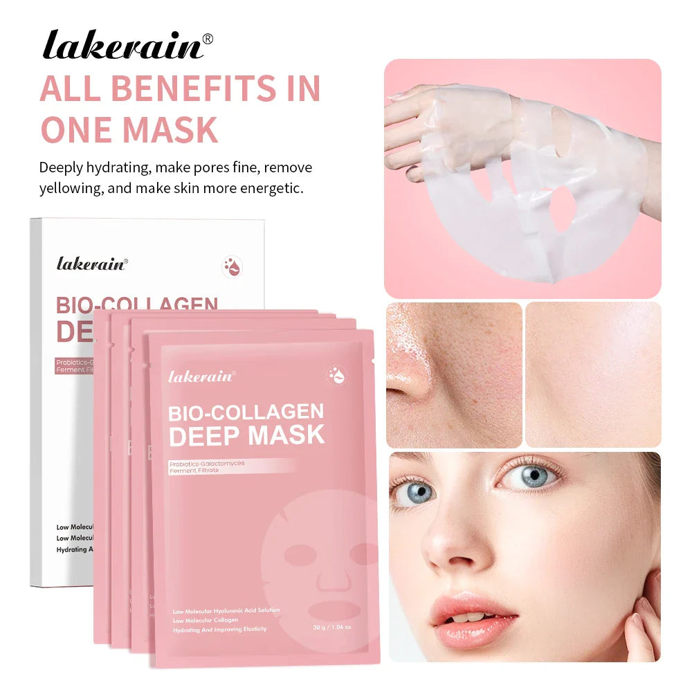Bio-Collagen Overnight Hydrogel Face Mask | Deep Hydration
