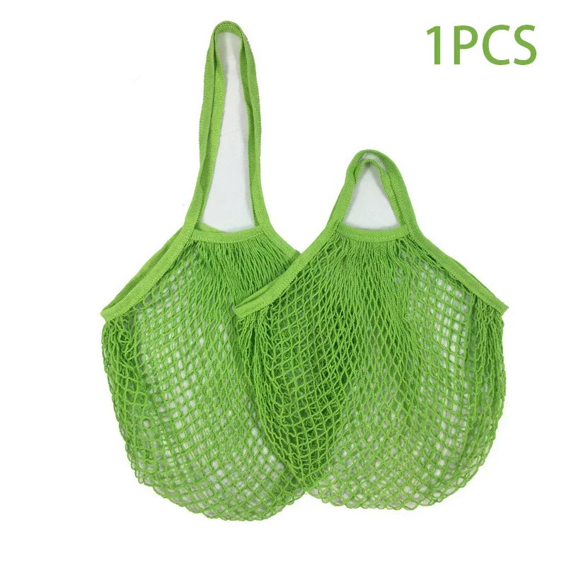 Reusable Cotton Mesh Grocery Bags | Produce & Fruit Storage