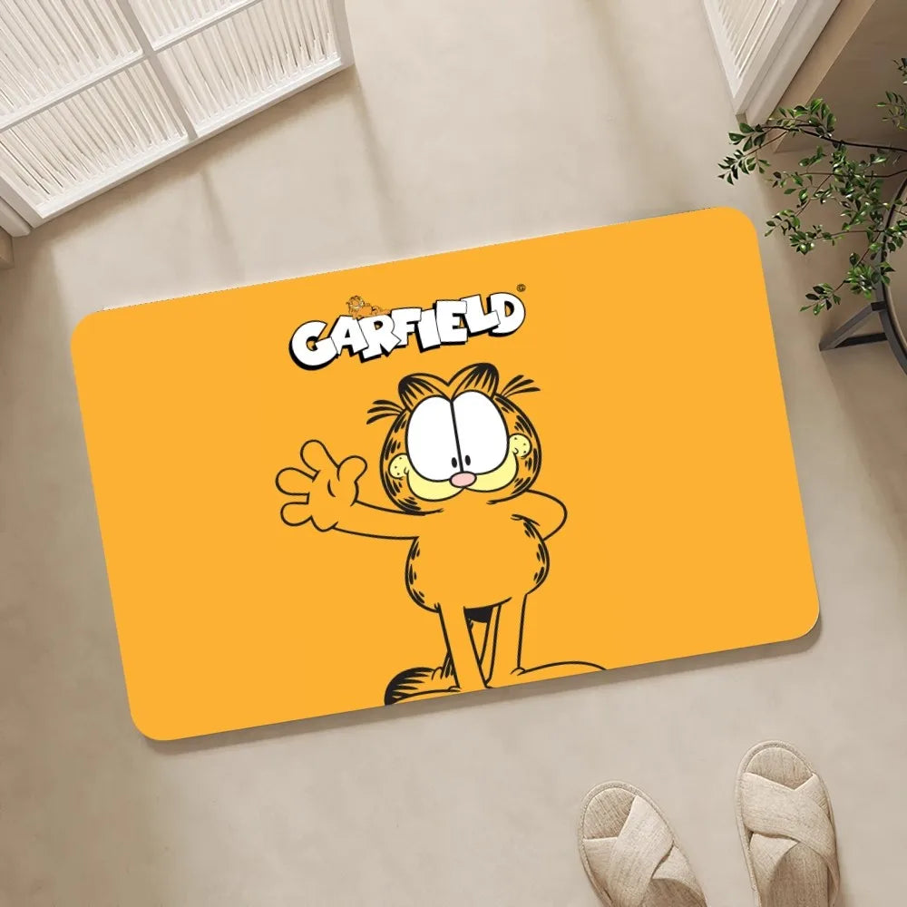 Garfield Cartoon Canvas Wall Art Print | Bedroom & Living Room