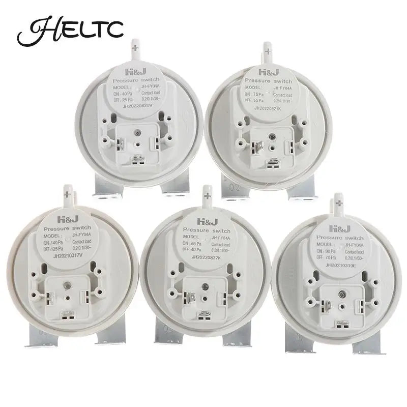 Wind Pressure Switch 40–140Pa + 30cm Hose | Gas Water Heater Appliance Replacement Part Peaceful Pleasures Health and Wellness