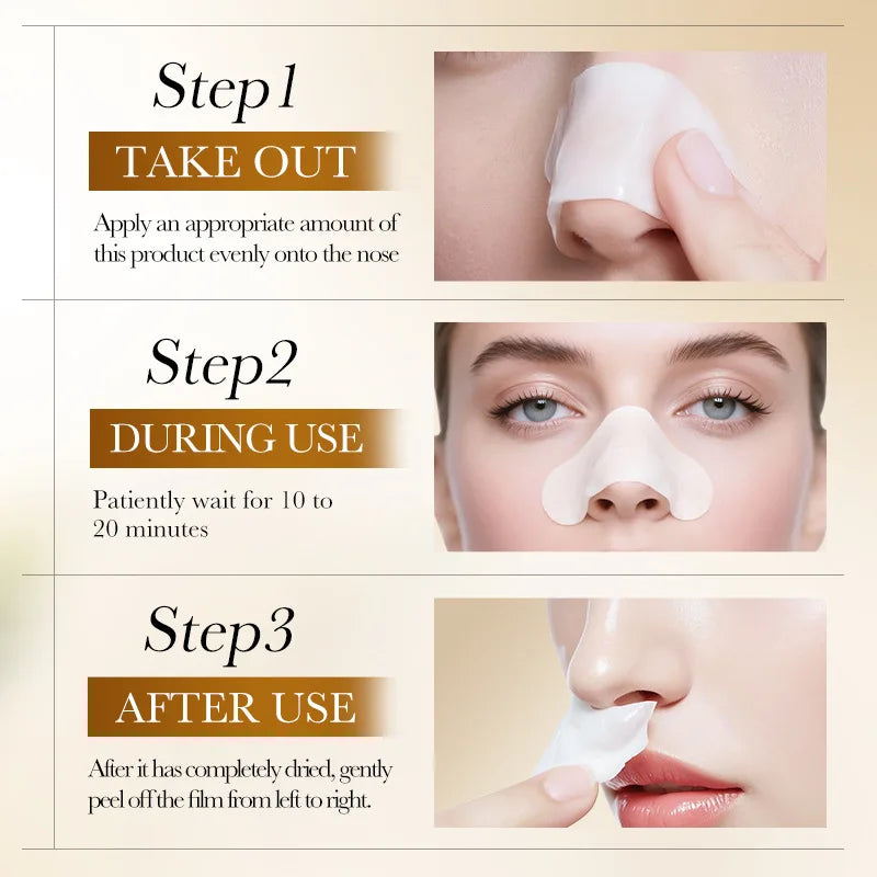 White Rice Blackhead Removal Nose Mask – Oil Control & Whitening