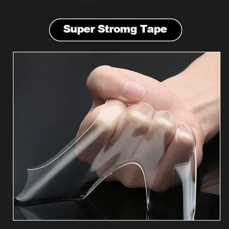 Nano Double-Sided Tape – Removable, Waterproof & Reusable