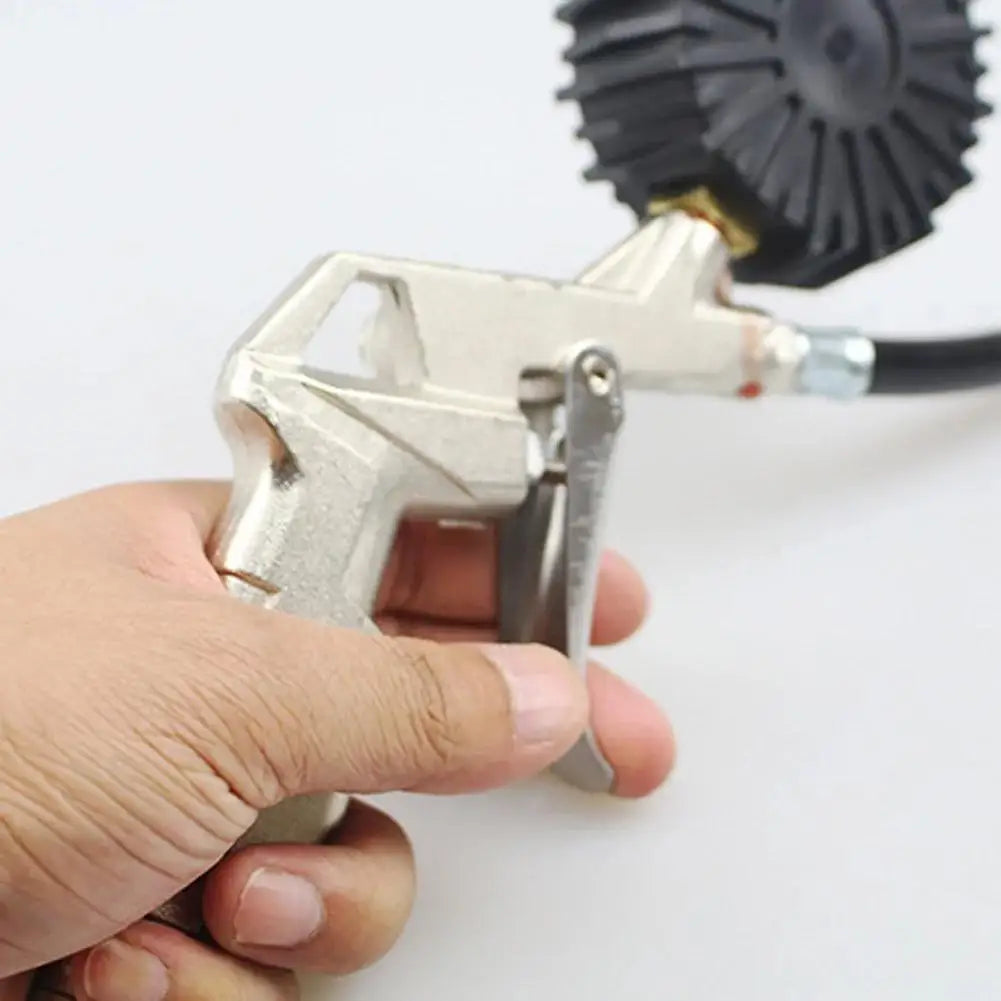 Tire Pressure Gauge Gun 220PSI – Car, Motorcycle & SUV