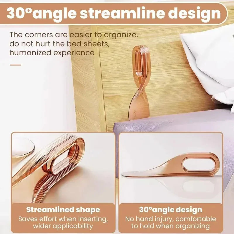 Sheet Changing Portable Tool Mattress Lifter Ergonomic Mattress Wedge Lifter Bed Aid Domestic Mattress Lifting Aid Peaceful Pleasures Health and Wellness