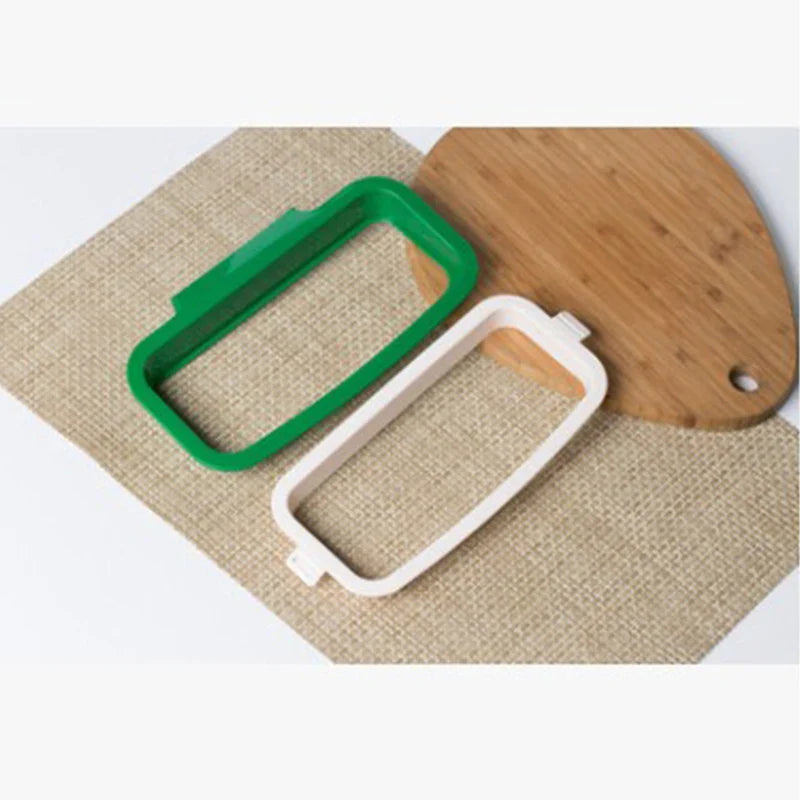 Kitchen Cabinet Hanging Trash Bag Holder Rack | Eco Plastic