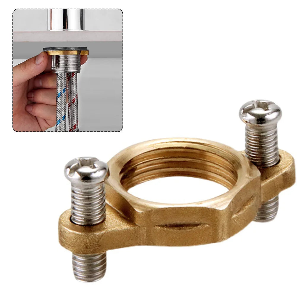 Copper Faucet Fastener Nut & Washer Kit – Anti-Loosening