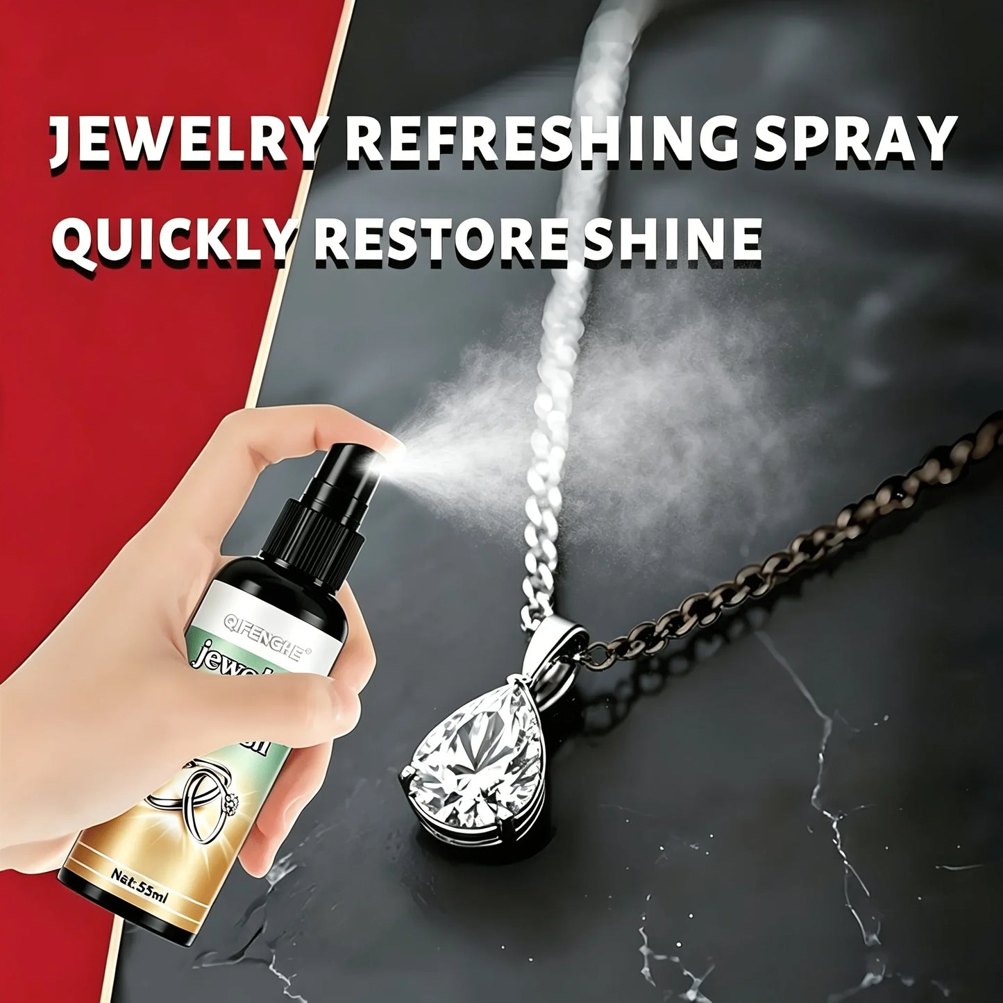 Jewelry Polishing Spray – Tarnish & Oxidation Remover