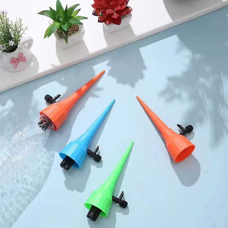 Automatic Drip Irrigation Self-Watering Spike | DIY Plant Waterer