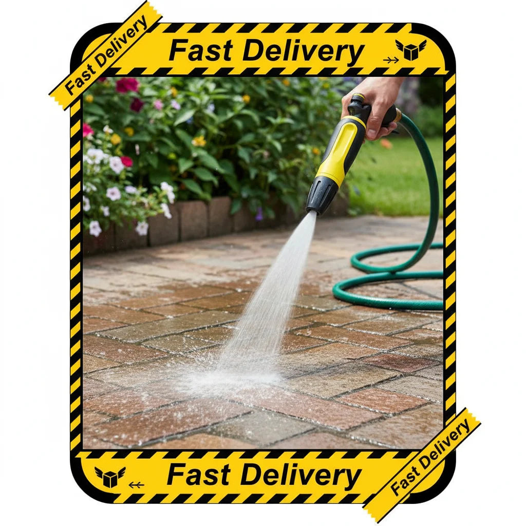 Adjustable High-Pressure Garden Hose Spray Gun Nozzle
