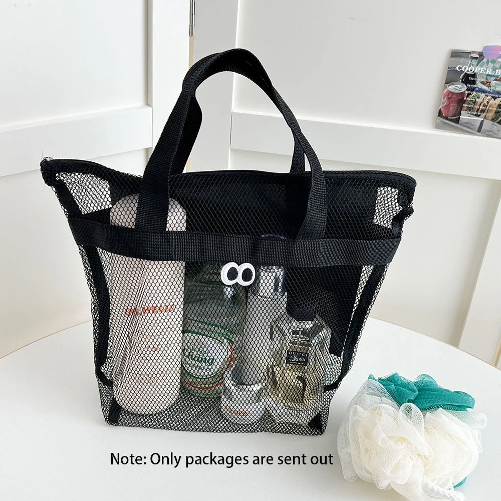 Big Eyed Fun Hand-held Beach Bag Wash Makeup Portable Large Capacity