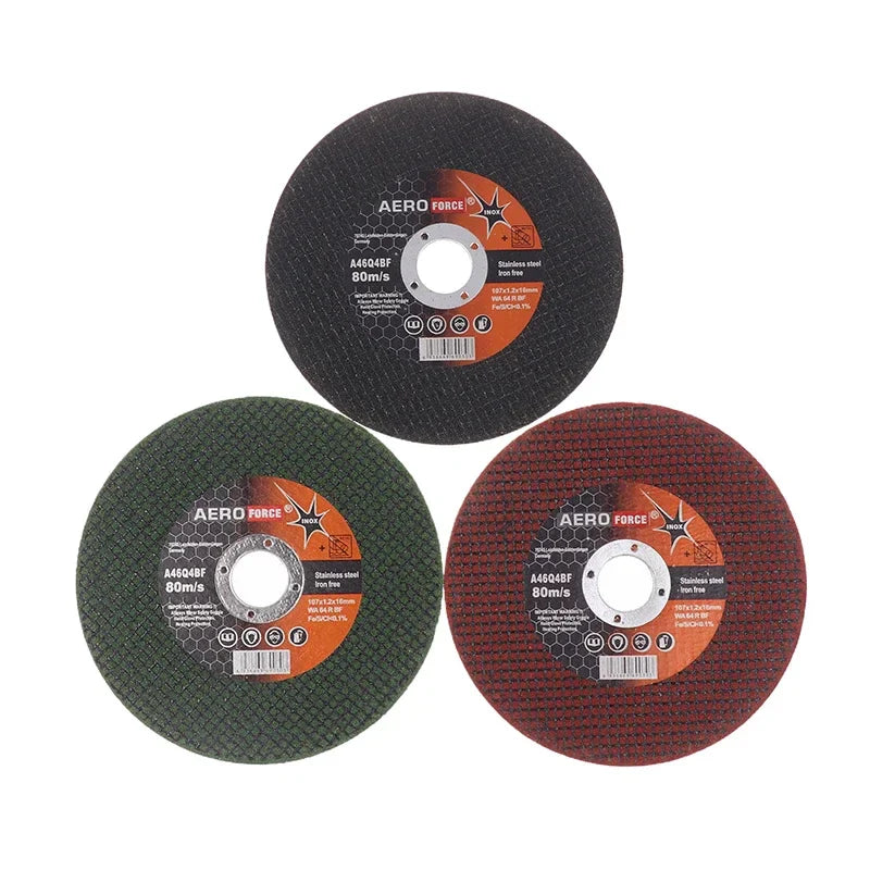 5-Pack 107mm Resin Cutting Discs – Angle Grinder Blades for Metal