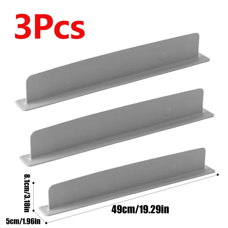 Silicone Sink Splash Guard with Suction Cups – 1PC or 3PCS