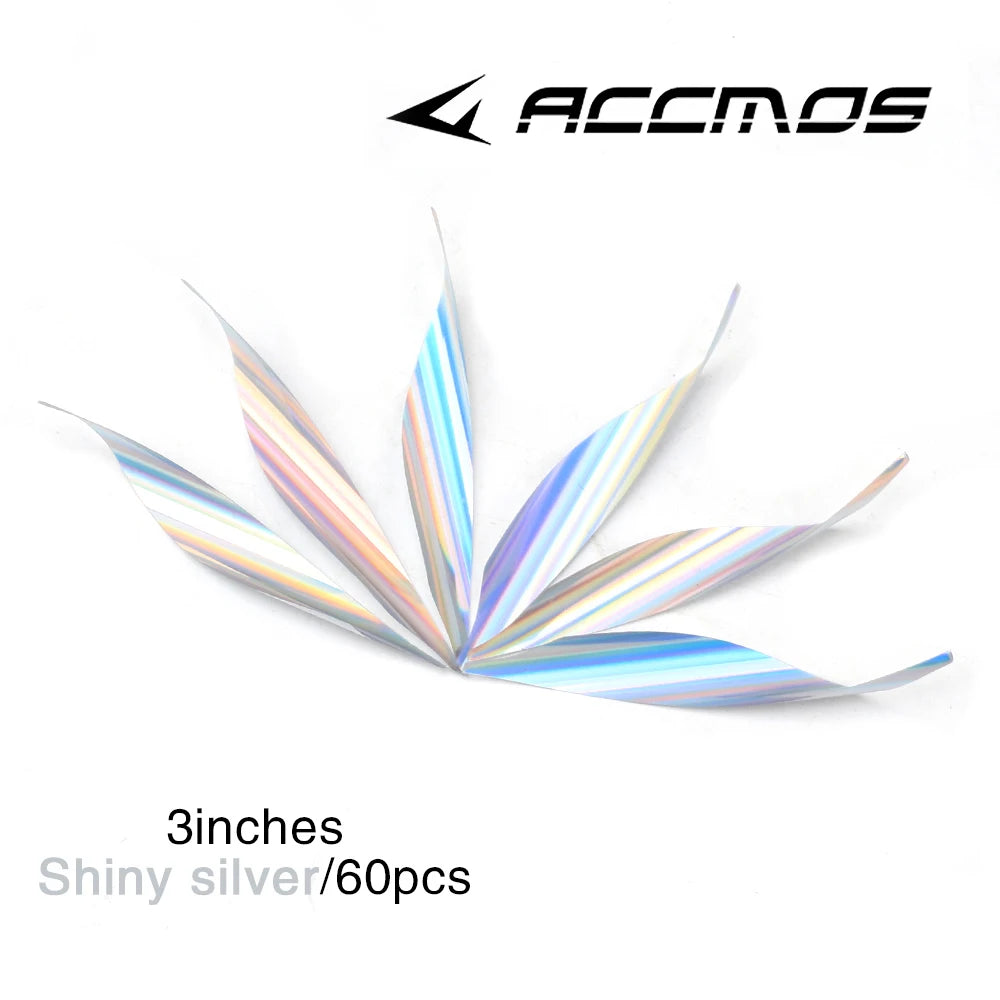 Archery Spin Vanes Spiral Feather DIY Arrow Sticker Tape Accessories