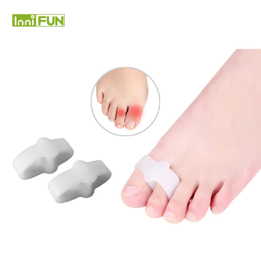 Toe Gel Separators & Bunion Corrector 2-Pack | Pain Relief