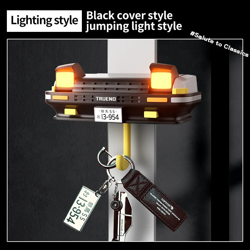 AE86 Car Creative Hook Headlight Key Storage Rack Keychain Holder for Vehicle Decoration key holder Peaceful Pleasures Health and Wellness