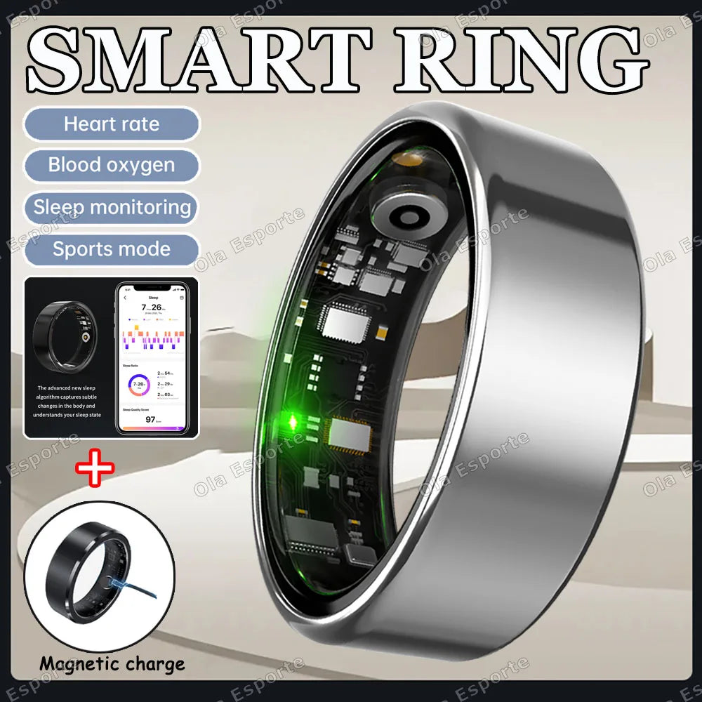 Smart Ring 2026 | Heart Rate, Sleep & SpO₂ Tracker | 5ATM