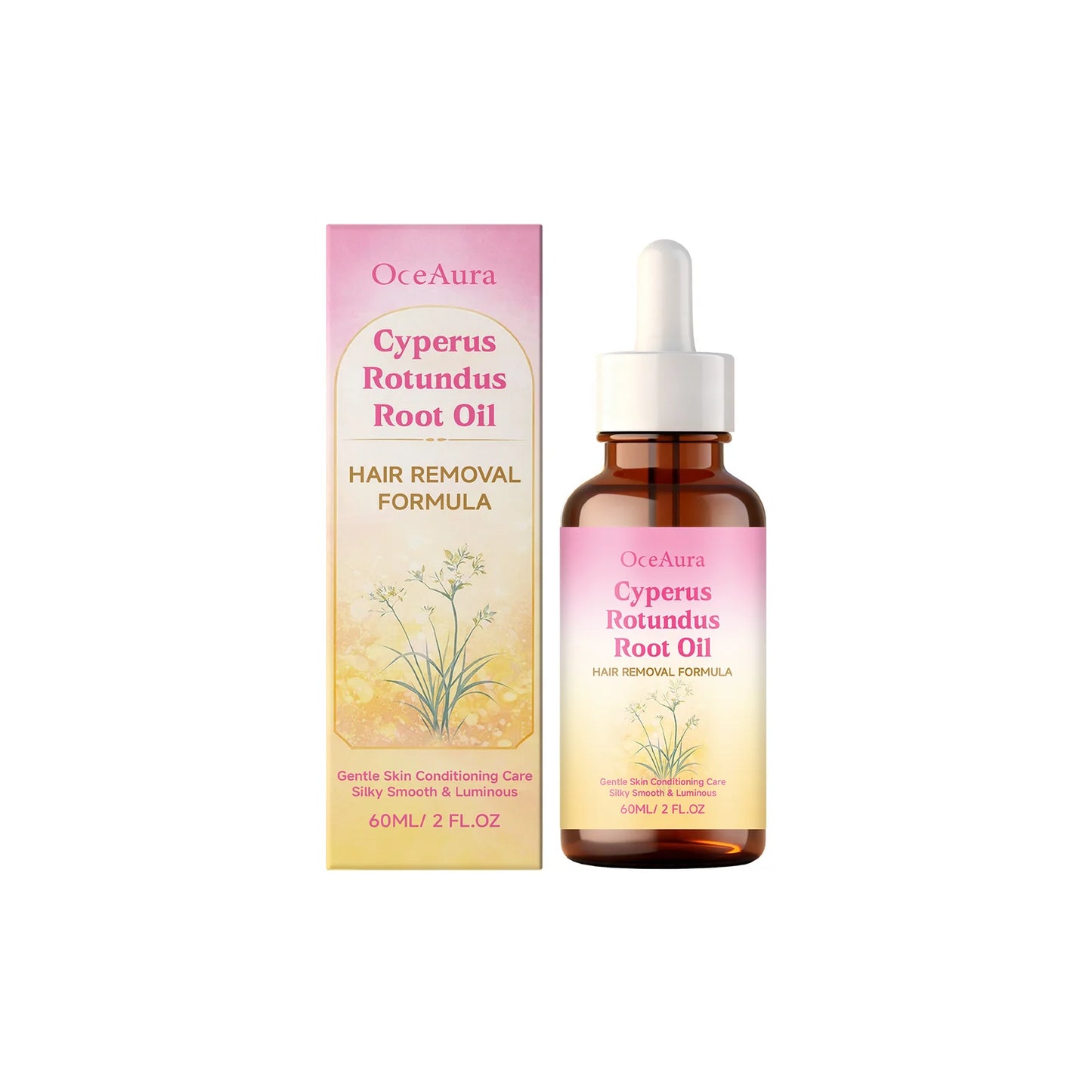 OceAura Cyperus Rotundus After-Shave Soothing Oil 60ml