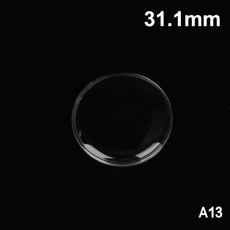 28–32.2mm Acrylic Watch Crystal Lens Dome Replacement Cover