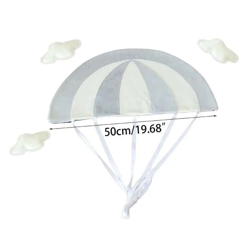 Newborn Cloud Parachute Photo Props Set | Baby Shower Gift