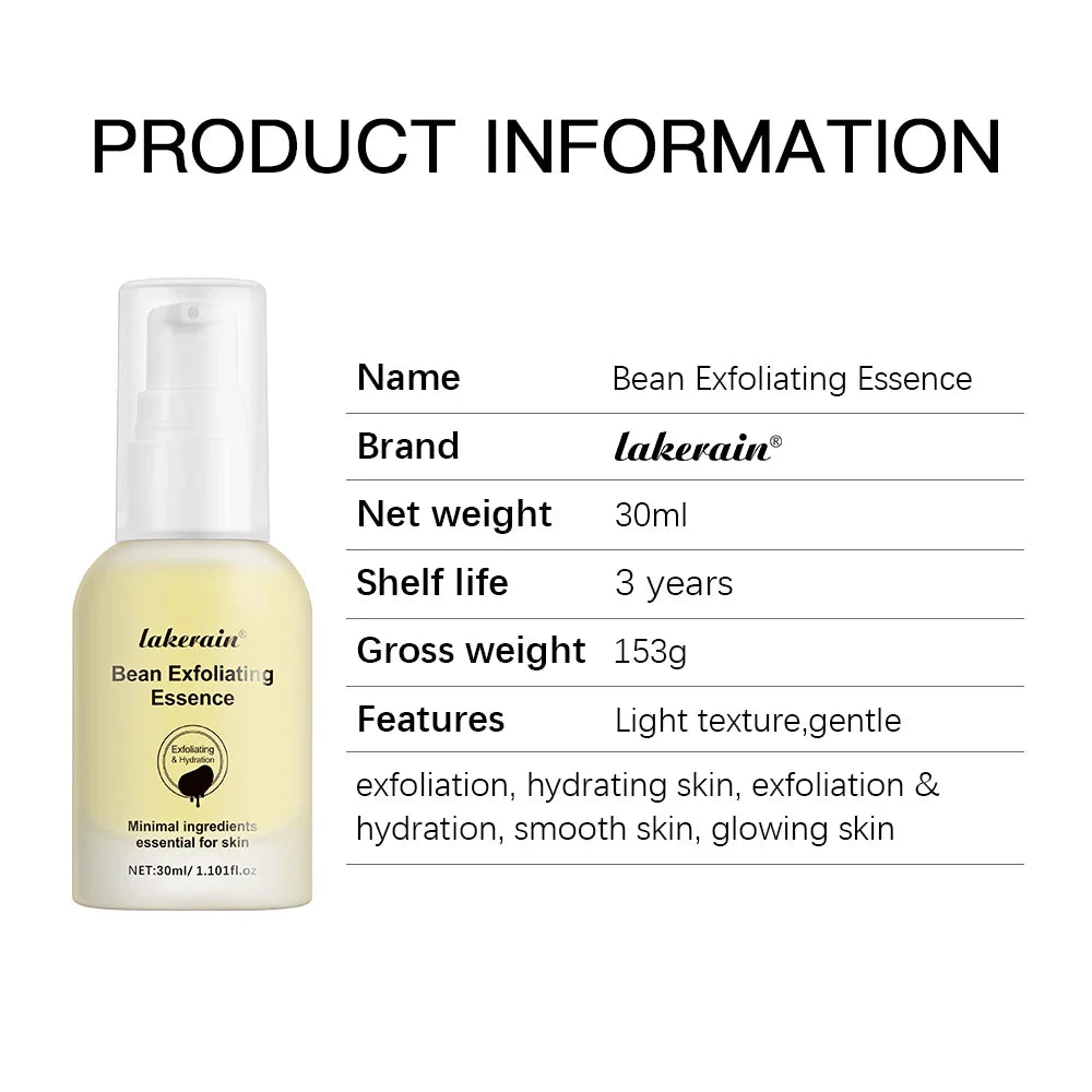 Korean Glass Skin Vegan Exfoliating Face Serum 30ml
