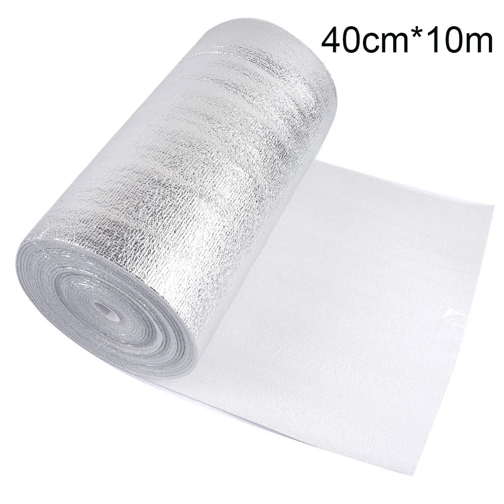 5m 10m Wall Thermal Insulation Reflective Film Aluminum Foil Roof