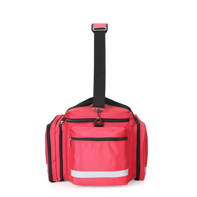 Professional First Aid Kit Large Capacity Medical Supplies Storage Bag Sports Travel Rescue Field Emergency Kit Doctor Visit Kit Peaceful Pleasures Health and Wellness
