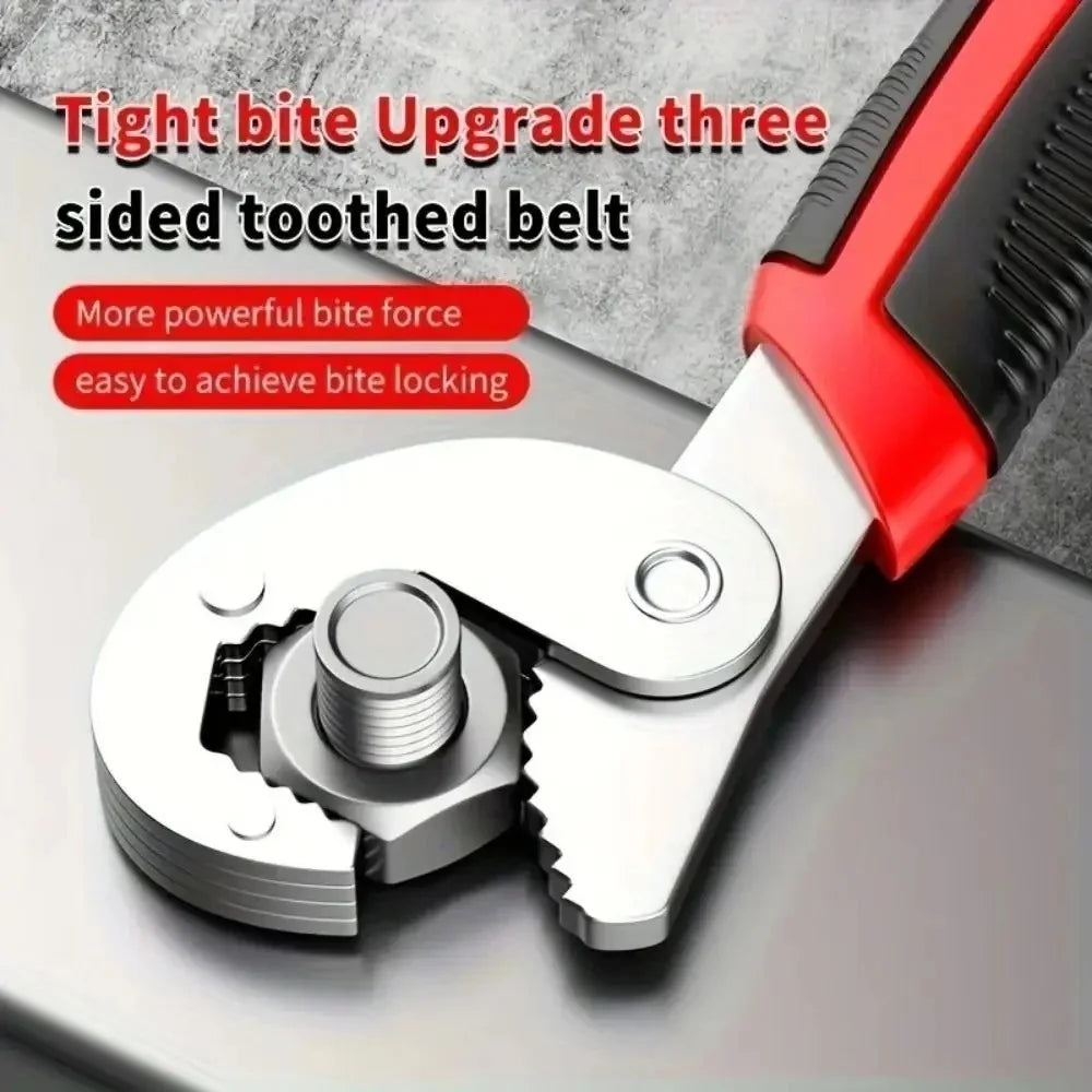 Adjustable Wrench & Pliers Set | Heavy-Duty Steel DIY Tools