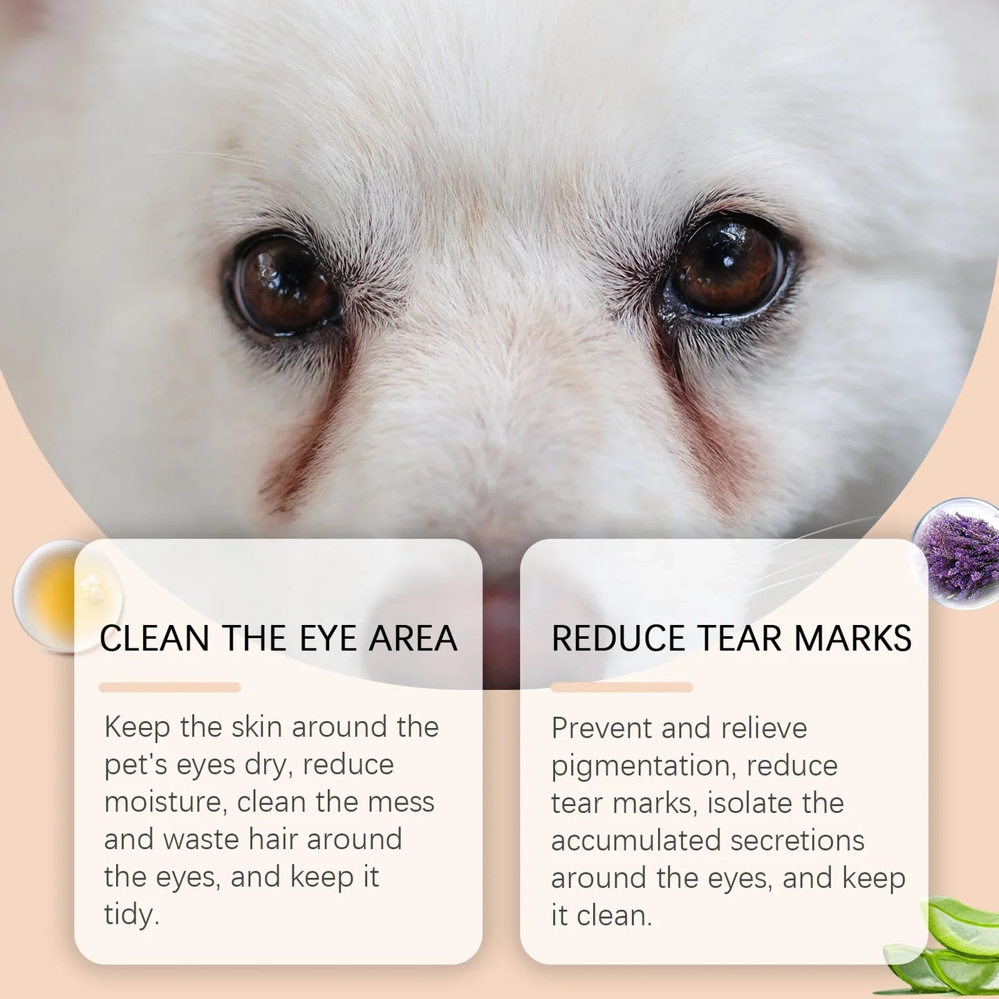 Yegbong Pet Tear Stain Cleaning Balm – Dogs & Cats