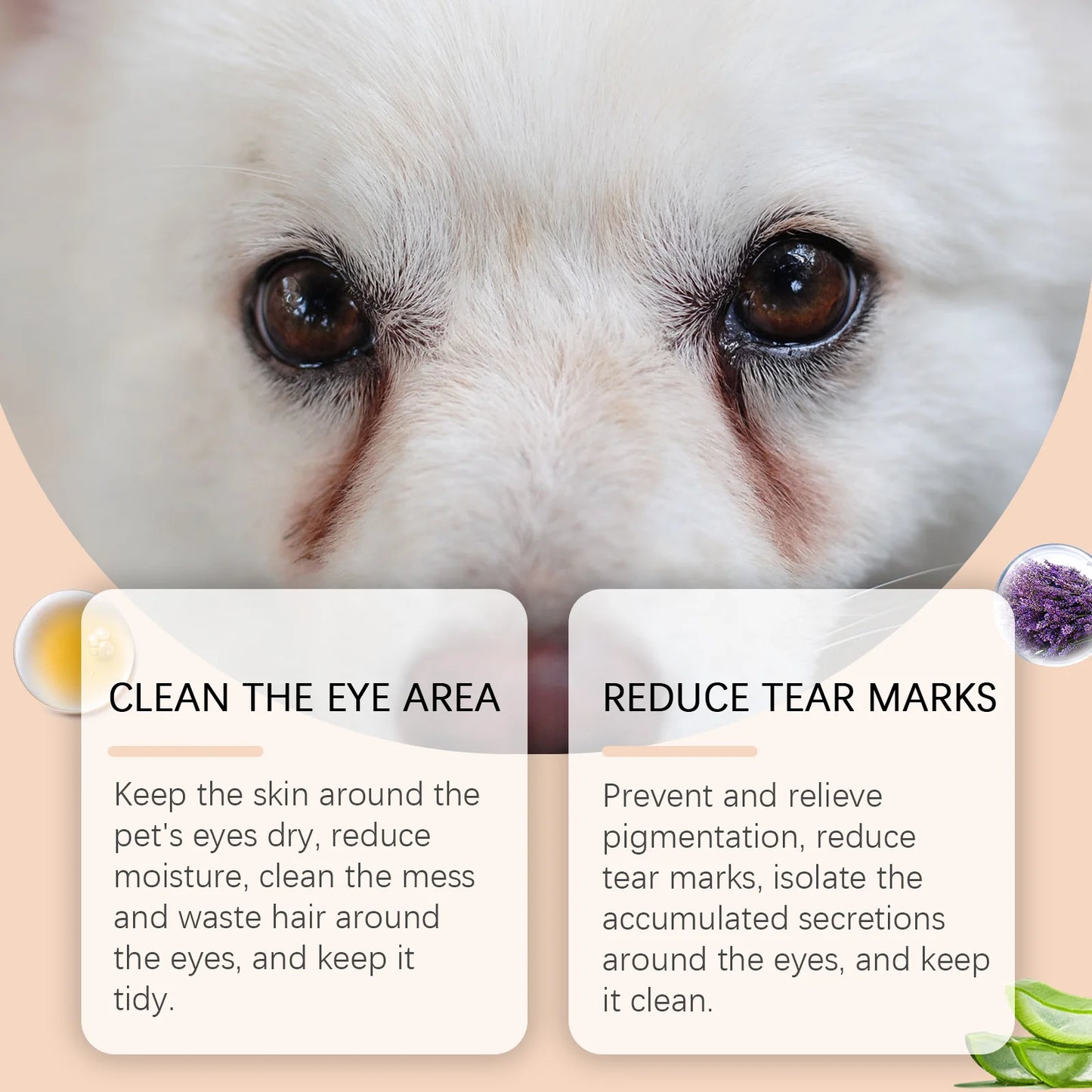 Yegbong Pet Tear Stain Cleaning Cream – Dogs & Cats