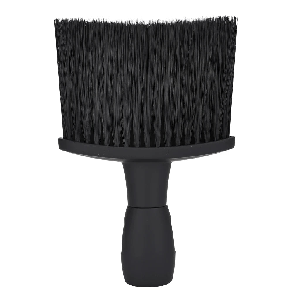 Hair Salon Soft Hair Cleaning Brush Neck and Face Hair Fragmentation Sweeping Brush Multi functional Hairdressing Tool Peaceful Pleasures Health and Wellness brown