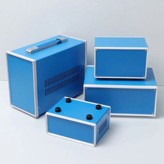 DIY Metal Electronics Enclosure Junction Box | 80×170×130mm Electronics Project Enclosure Peaceful Pleasures Health and Wellness