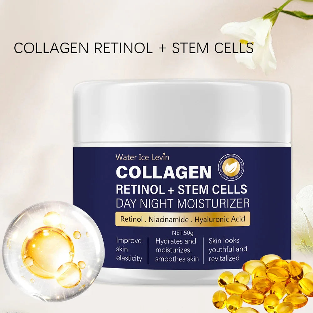 Collagen Face Cream – Retinol & Hyaluronic Acid Anti-Aging 50g