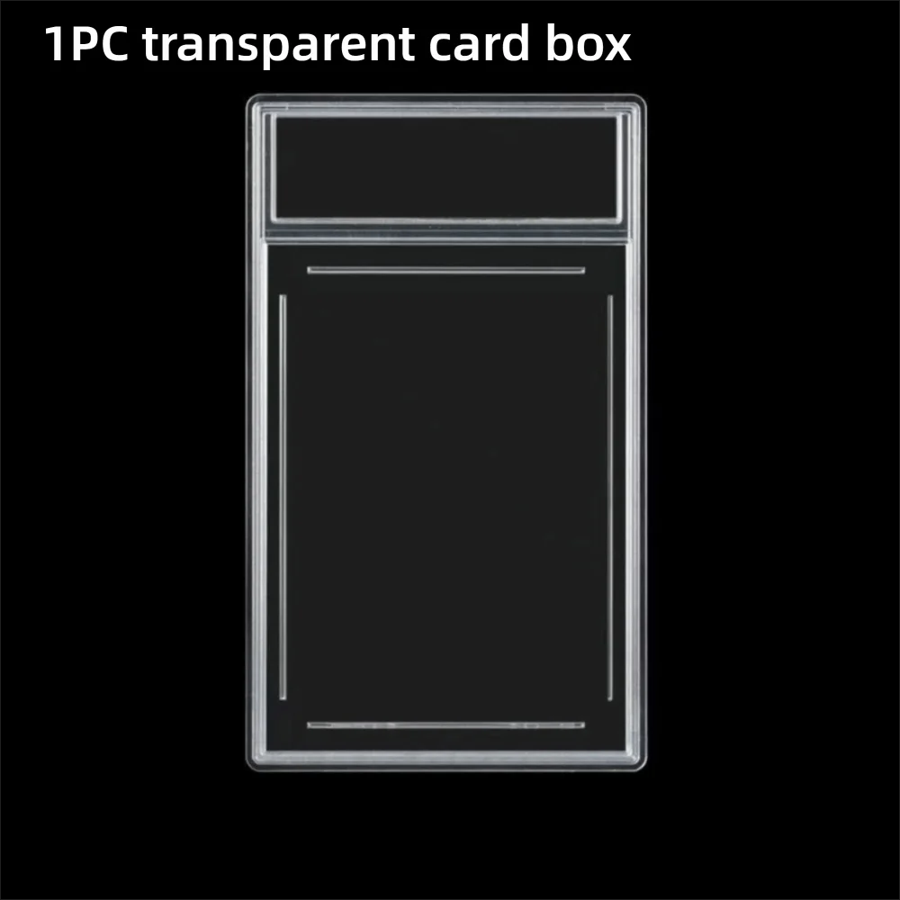 35PT Trading Card Case – UV Protection, Clear & Stackable