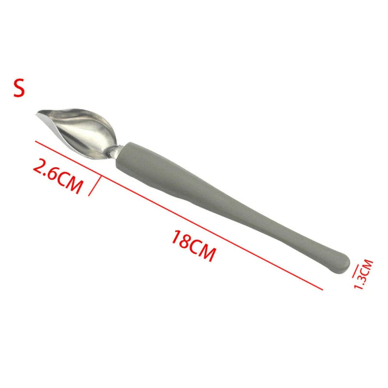 2-Piece Culinary Drawing Spoons – Sauce Painting Cake Decoration