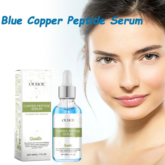 Blue Copper Peptide Face Serum – Anti-Aging, Firming & Bright Face Serum Oasis Select