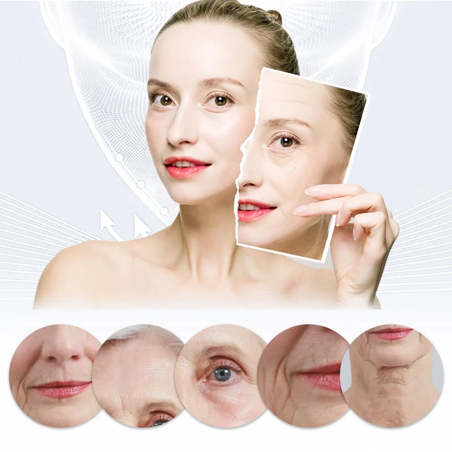 Collagen & Hyaluronic Acid Under Eye Patches – 5 Pairs