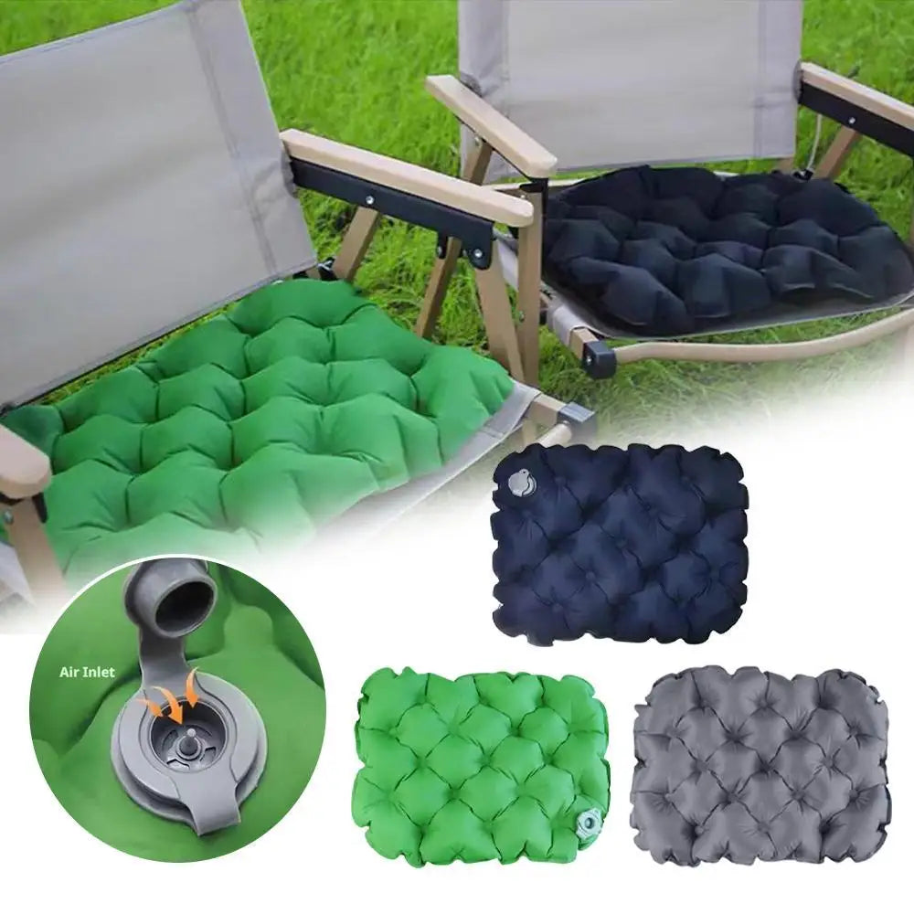 Portable Inflatable Seat Cushion for Camping & Travel Peaceful Pleasures Health and Wellness