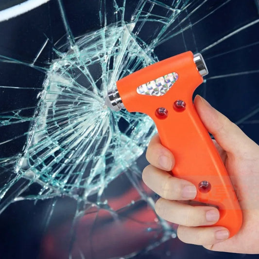 2-in-1 Car Escape Hammer & Seatbelt Cutter | Safety Tool Car Safety Tool Peaceful Pleasures Health and Wellness